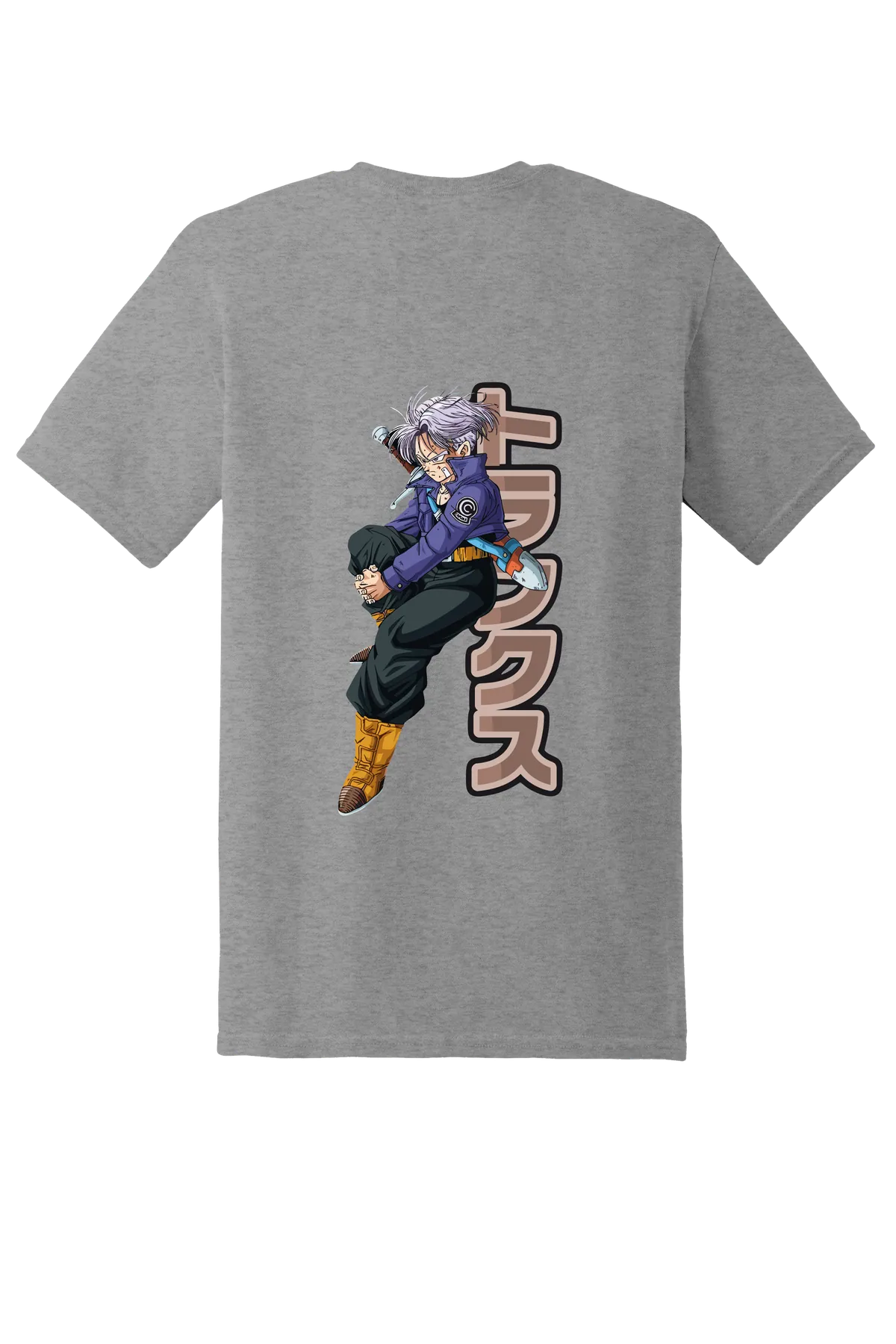 Dragon Ball Tee No. 365, Sport Grey, back print