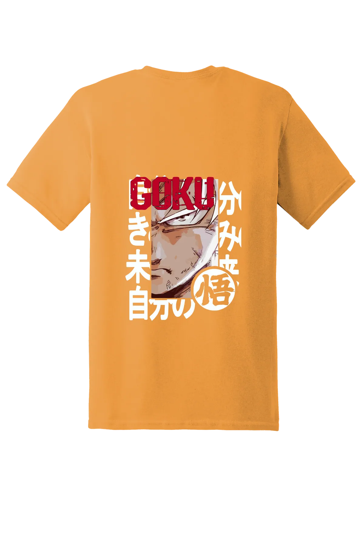 Dragon Ball Tee No. 37, Tennessee Orange, back print