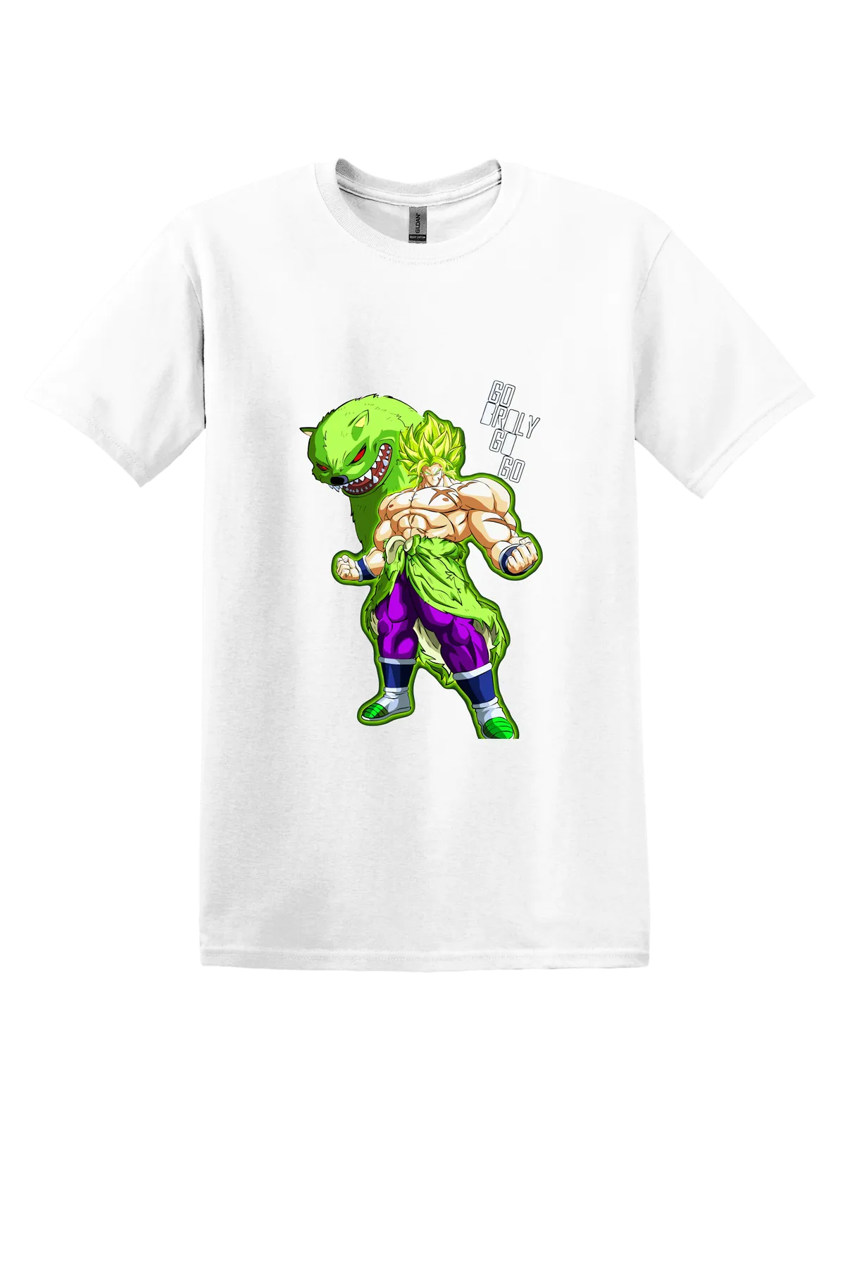 Dragon Ball Tee No. 375, White, front print
