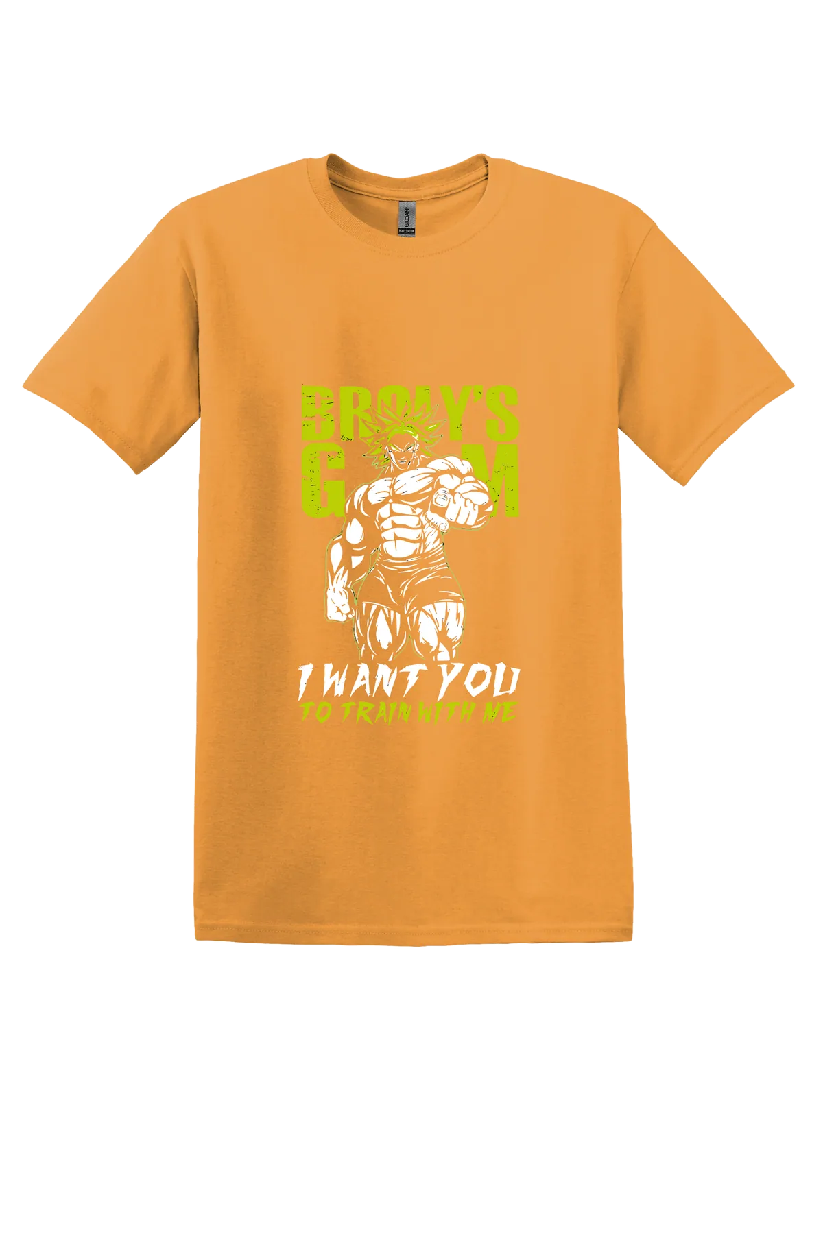 Dragon Ball Tee No. 383, Tennessee Orange, front print