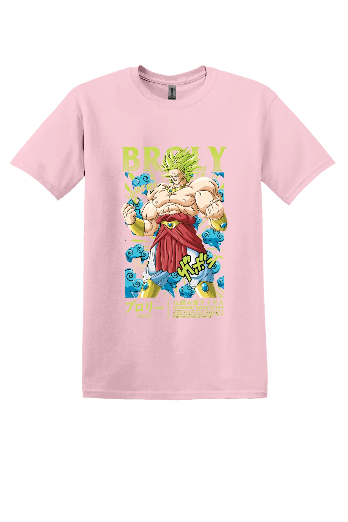 Dragon Ball Tee No. 410, Pink, front print