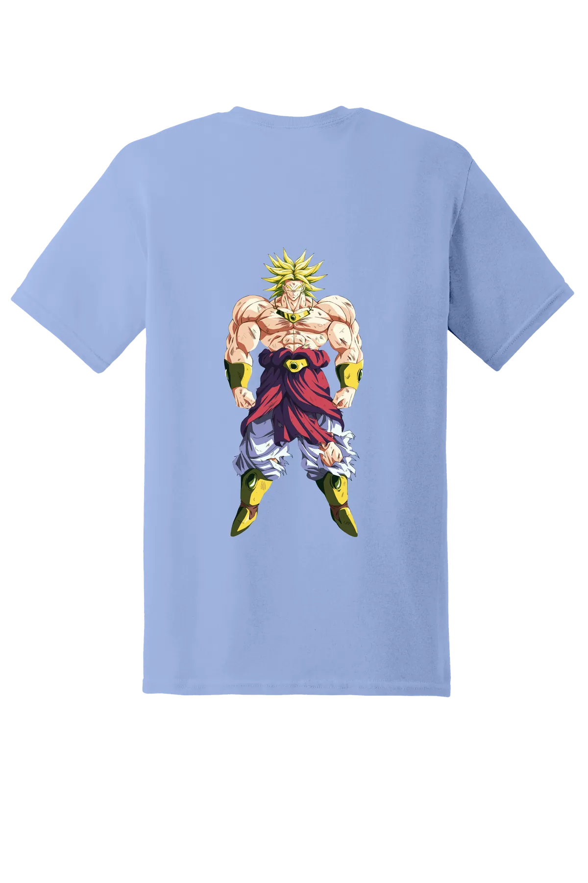 Dragon Ball Tee No. 414, Carolina Blue, back print