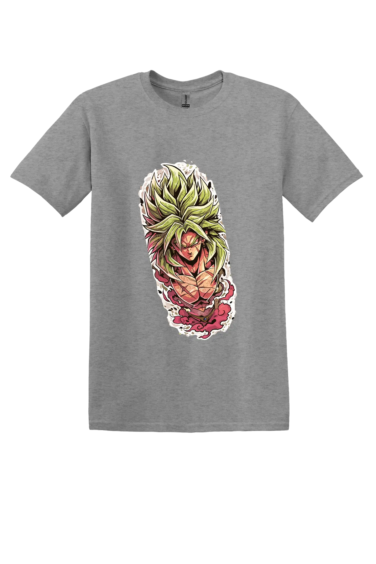 Dragon Ball Tee No. 425, Sport Grey, front print