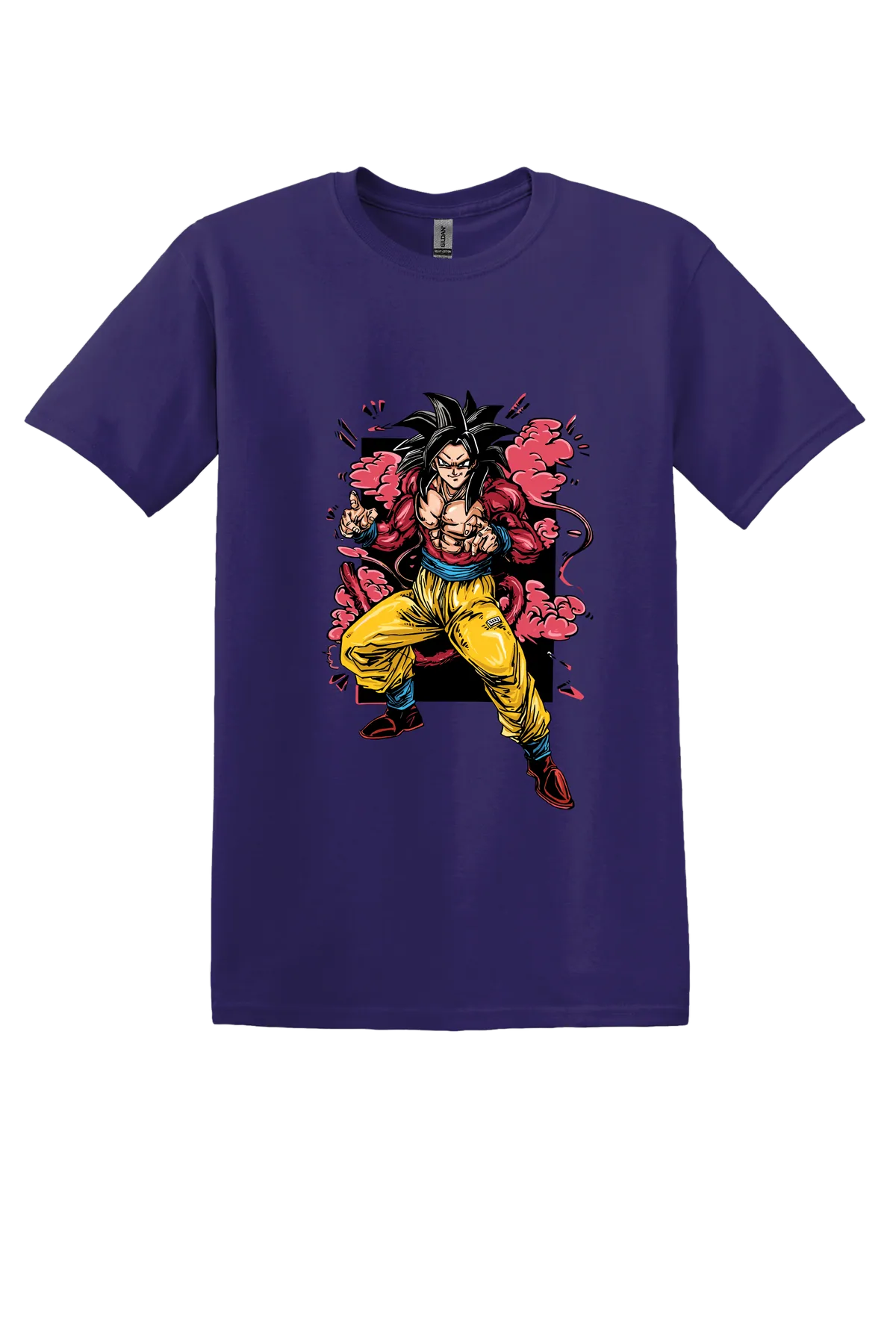 Dragon Ball Tee No. 43, Fan Deep Purple, front print
