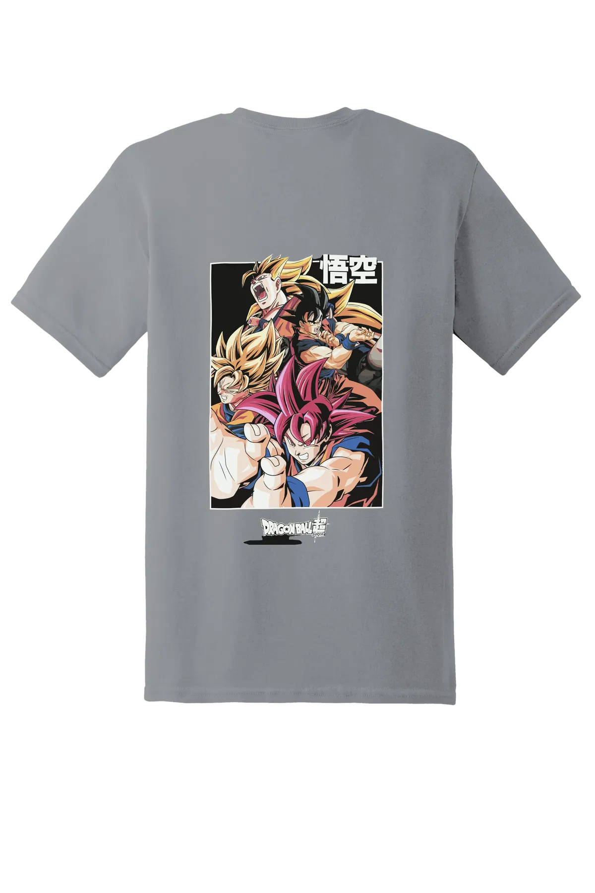 Dragon Ball Tee No. 45, Gravel, back print