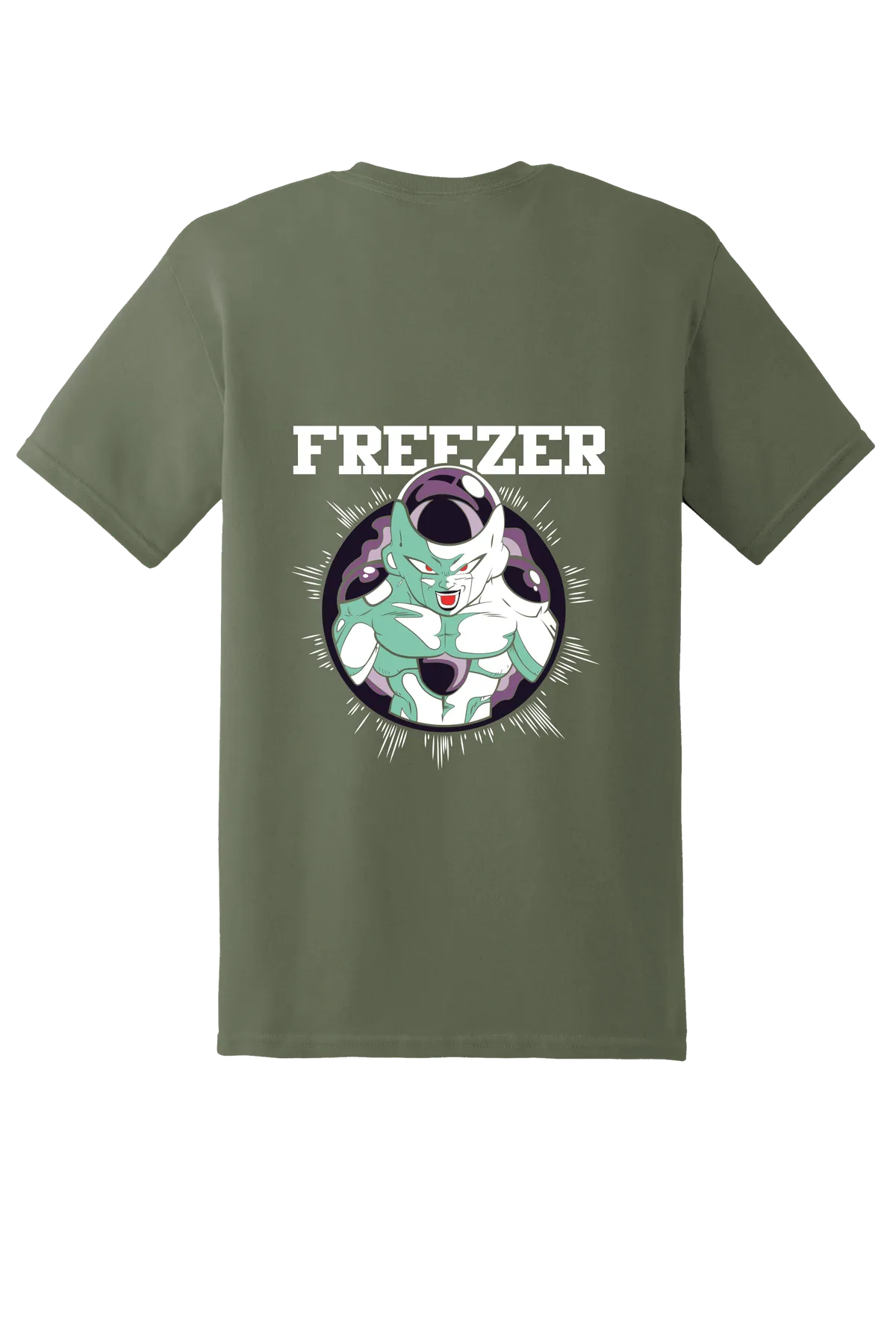Dragon Ball Tee No. 481, Military Green, back print