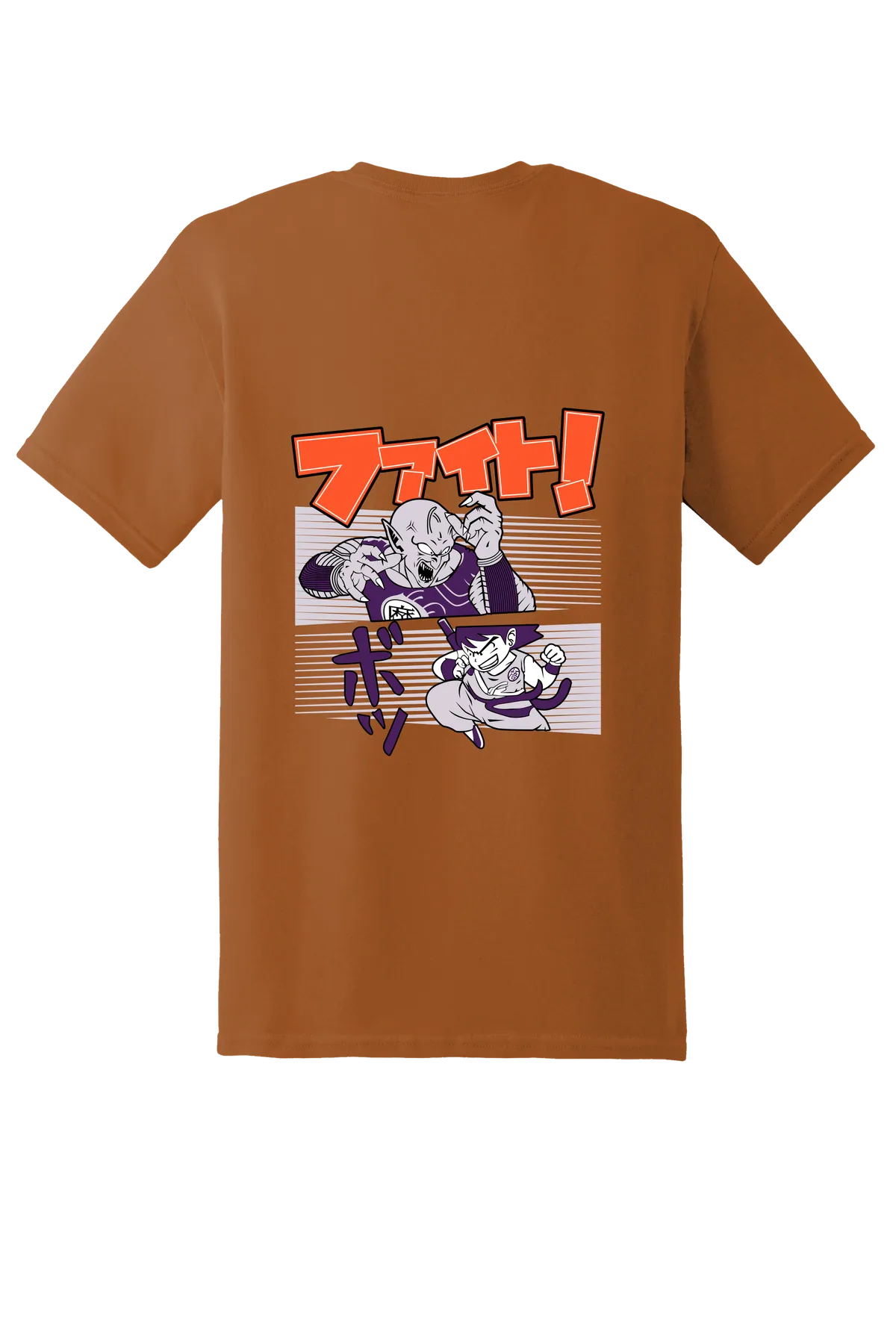 Dragon Ball Tee No. 487, Texas Orange, back print