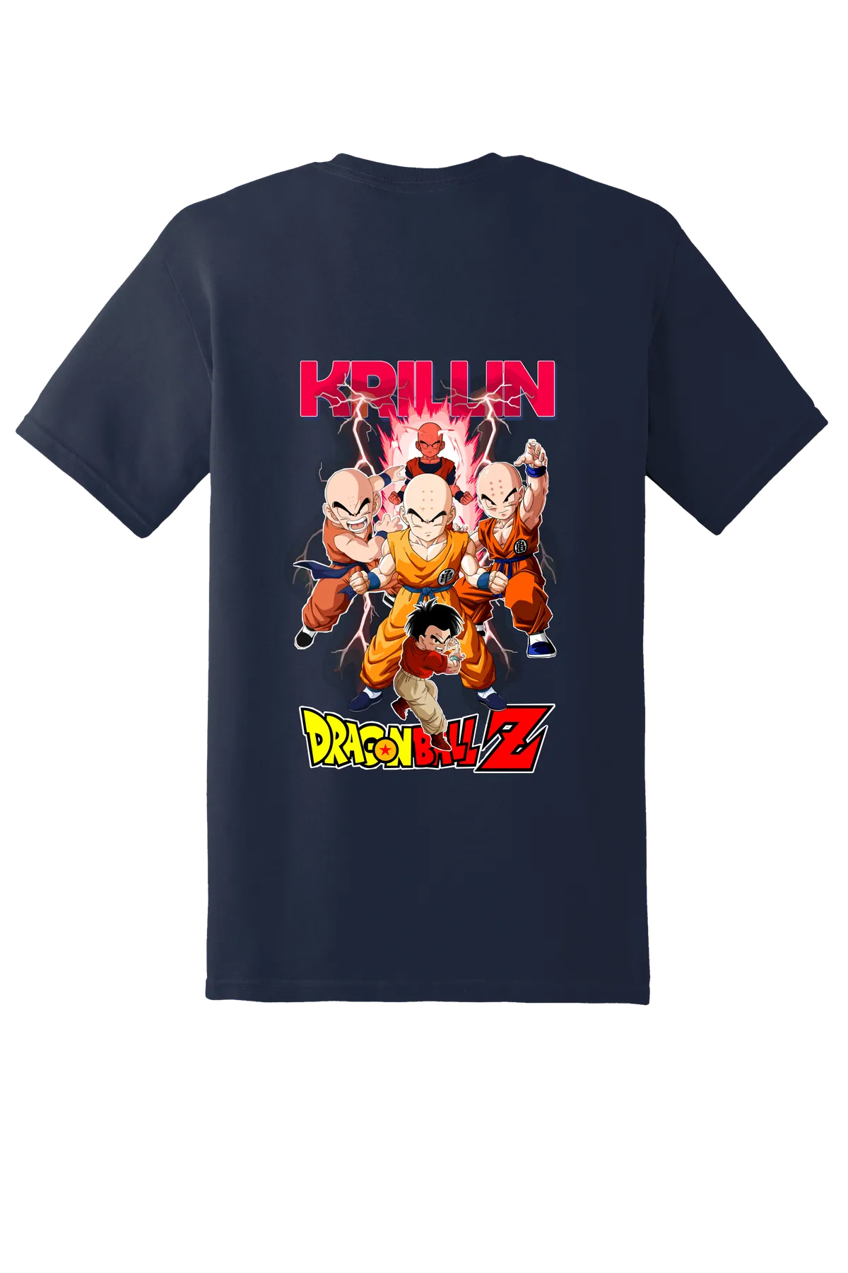 Dragon Ball Tee No. 493, Navy, back print