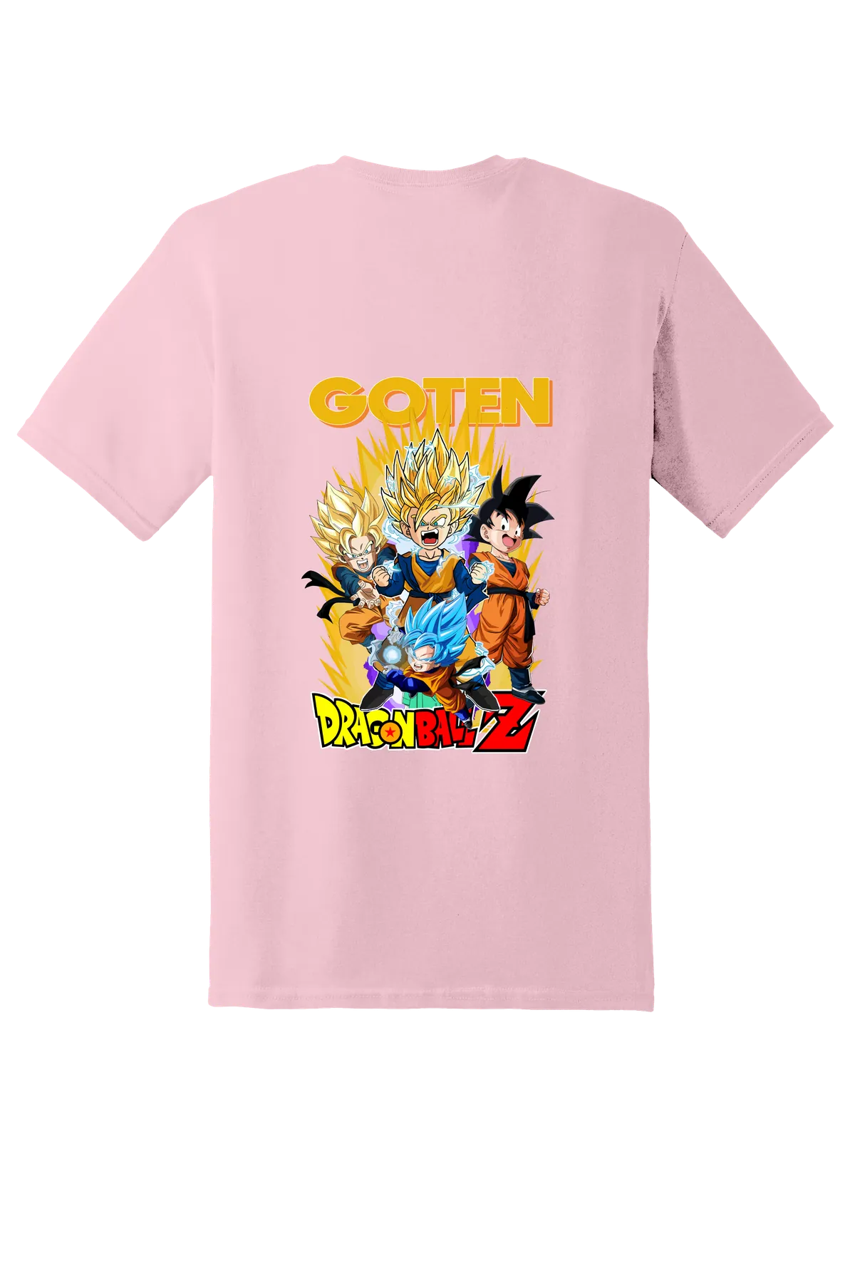 Dragon Ball Tee No. 494, Pink, back print