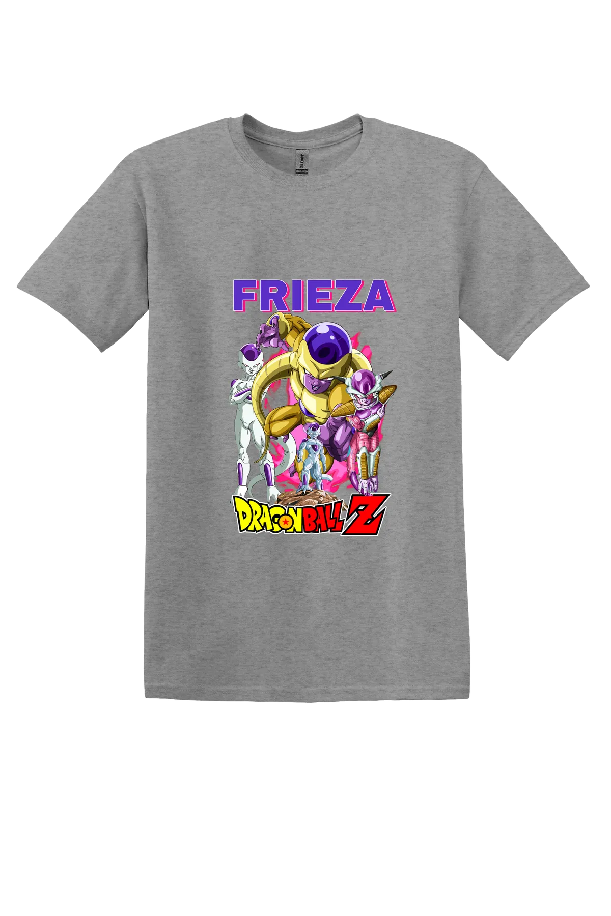 Dragon Ball Tee No. 495, Sport Grey, front print