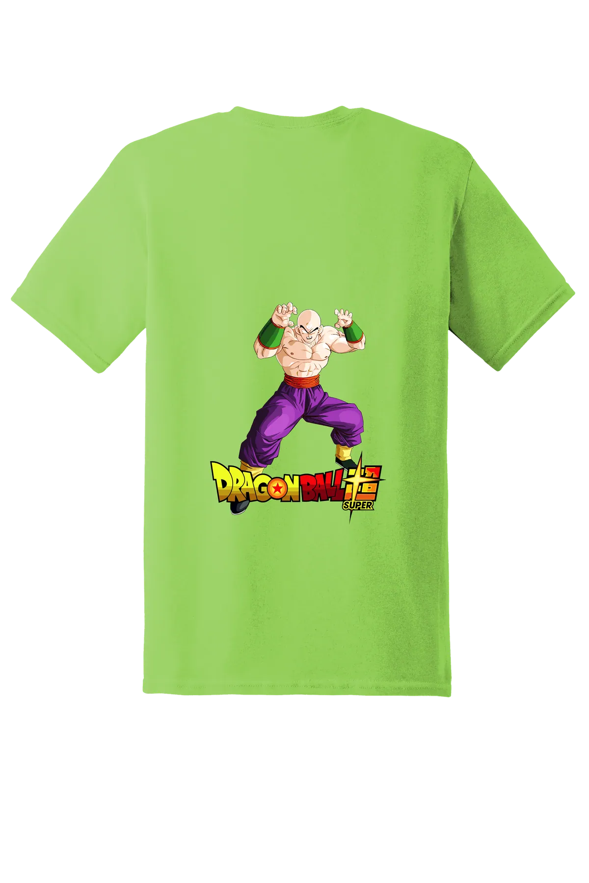 Dragon Ball Tee No. 504, Lime, back print