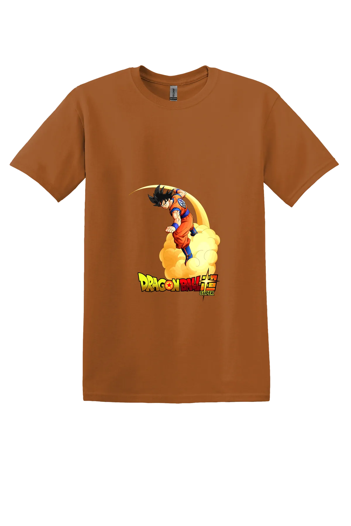 Dragon Ball Tee No. 517, Texas Orange, front print