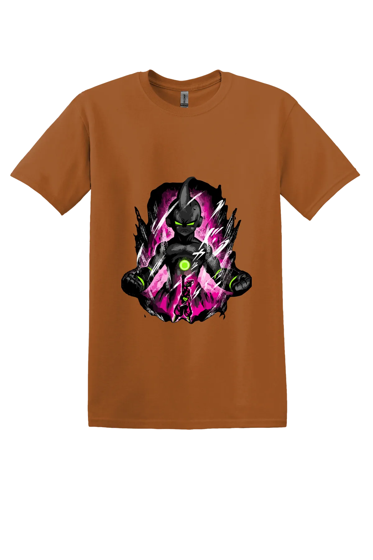 Dragon Ball Tee No. 536, Texas Orange, front print
