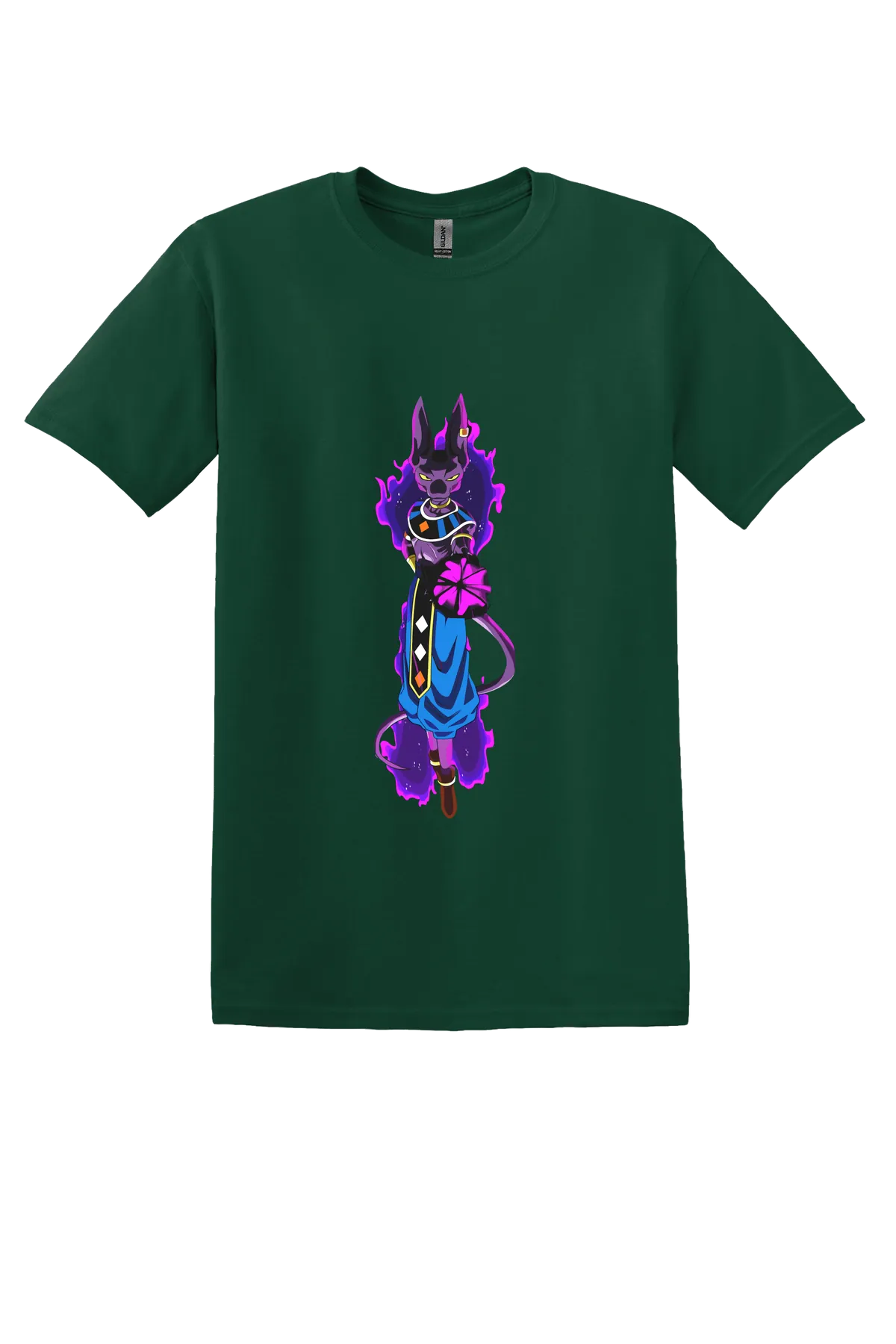 Dragon Ball Tee No. 542, Forest Green, front print