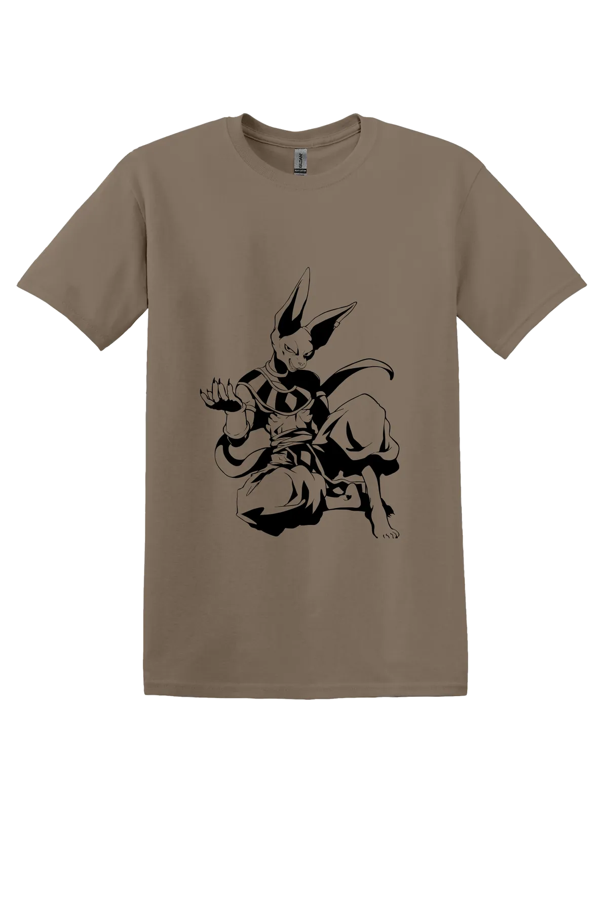 Dragon Ball Tee No. 548, Brown Savana, front print