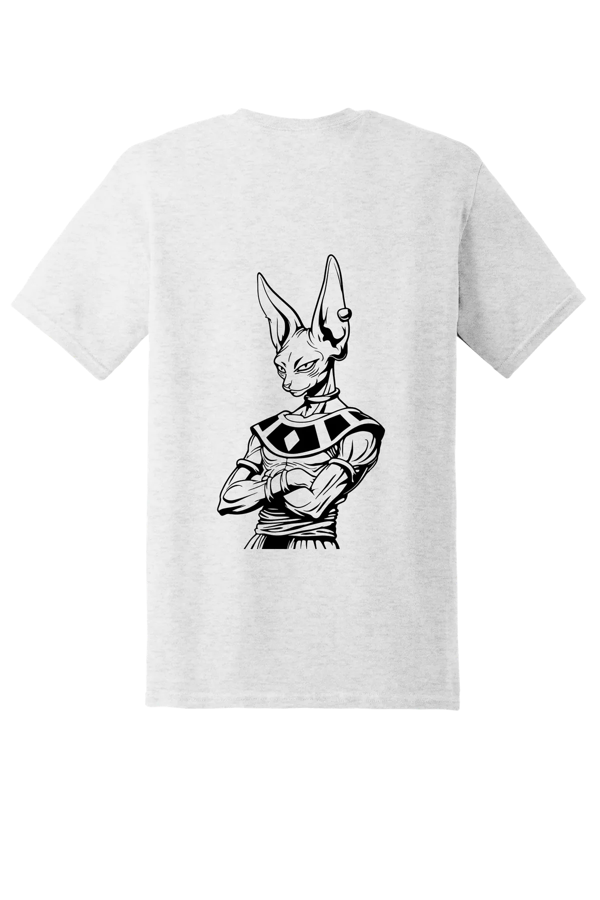 Dragon Ball Tee No. 549, Ash Grey, back print
