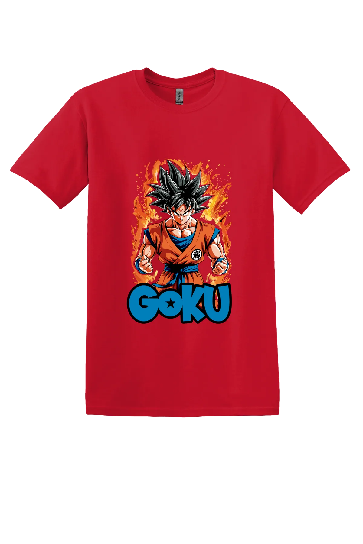 Dragon Ball Tee No. 57, Red, front print