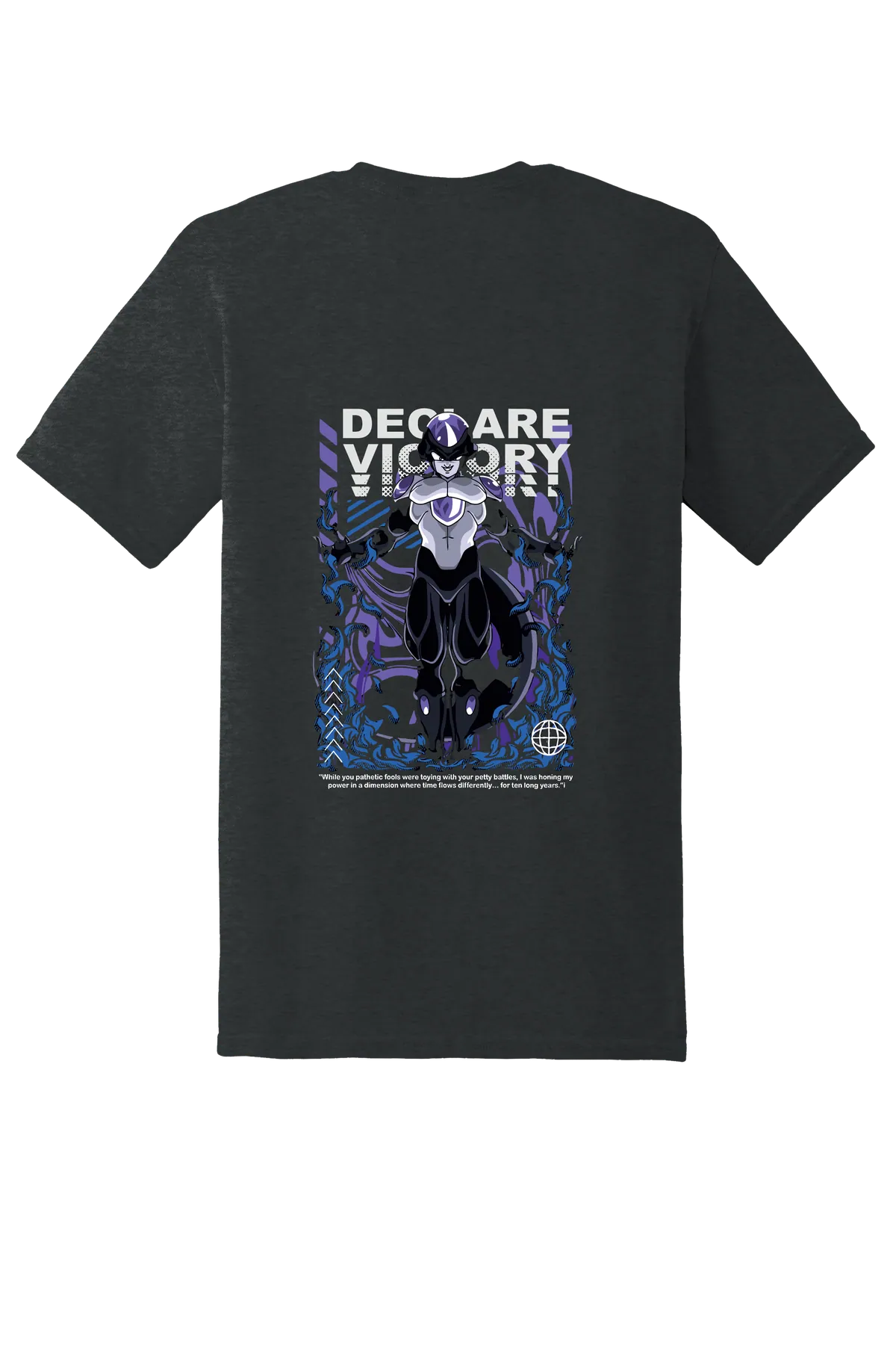 Dragon Ball Tee No. 581, Tweed, back print