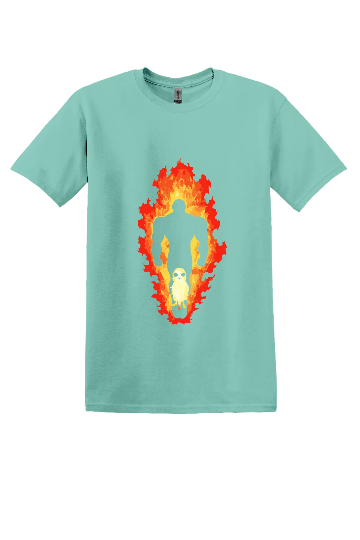 Dragon Ball Tee No. 594, Aquatic, front print