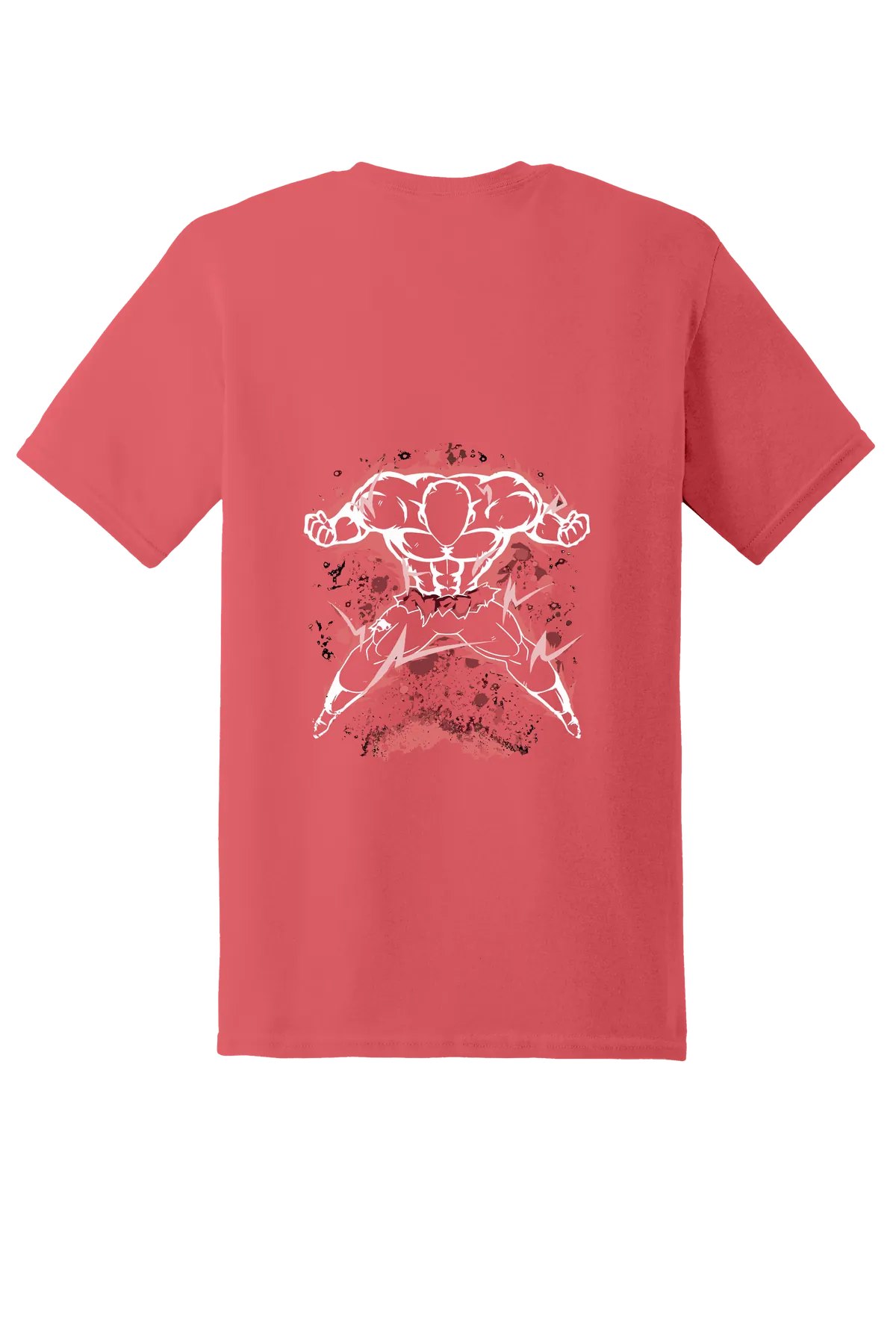 Dragon Ball Tee No. 595, Coral Silk, back print