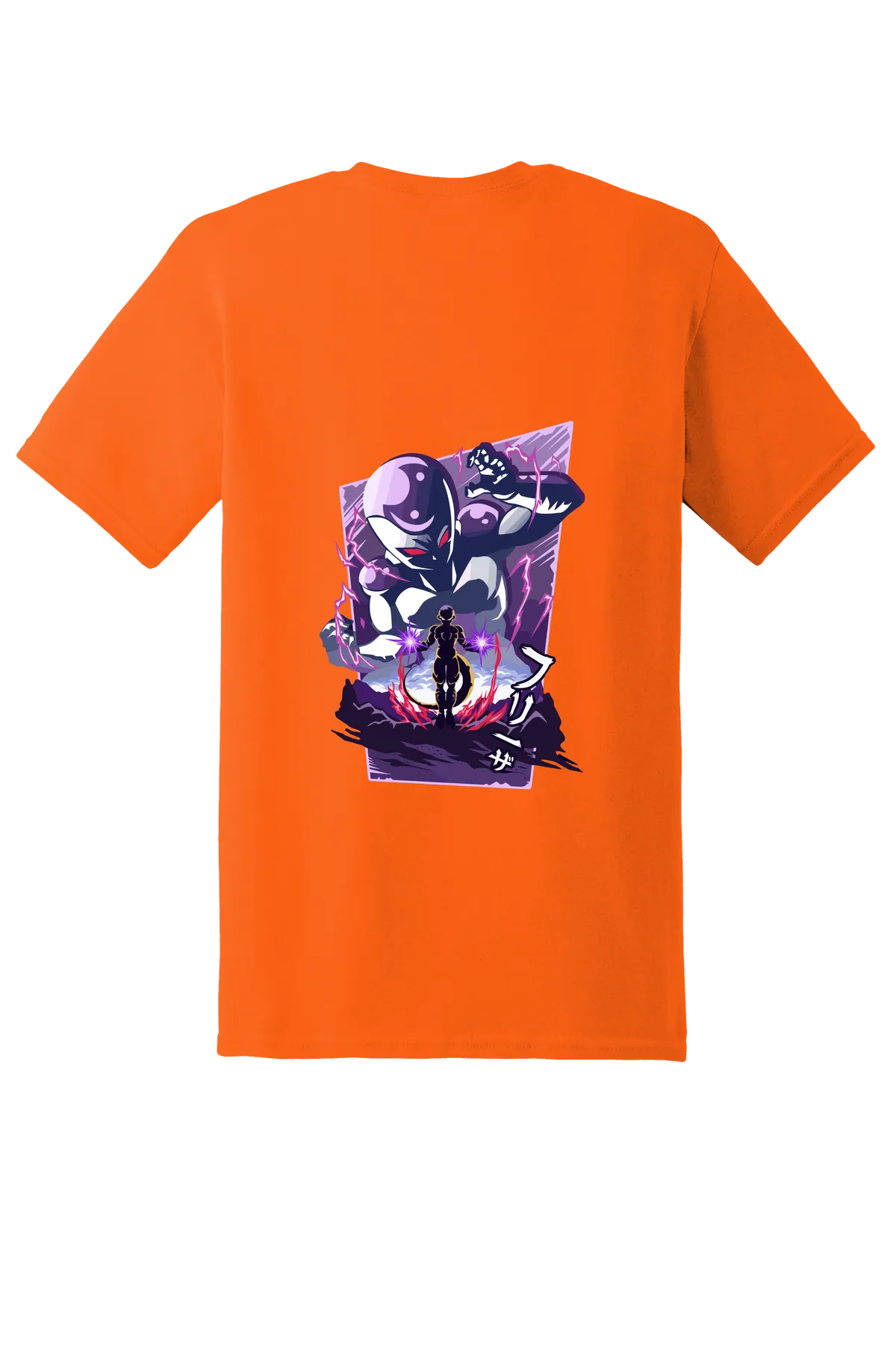 Dragon Ball Tee No. 598, Orange, back print