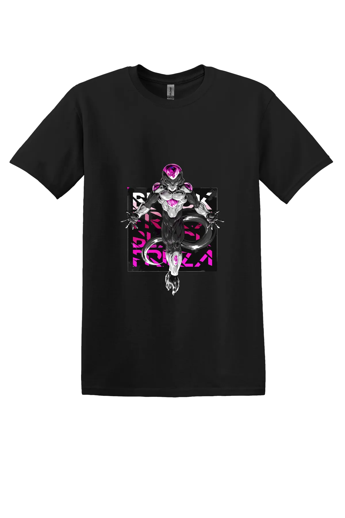 Dragon Ball Tee No. 602, Black, front print