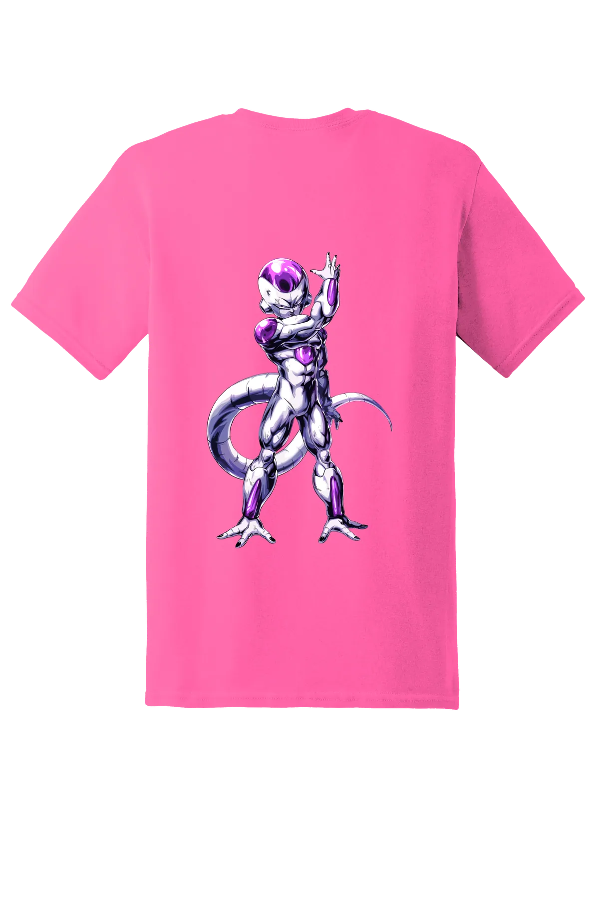 Dragon Ball Tee No. 606, Safety Pink, back print