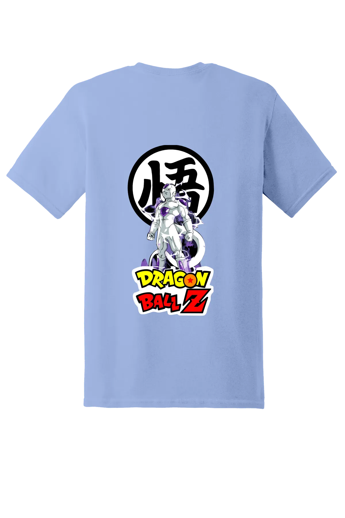 Dragon Ball Tee No. 612, Carolina Blue, back print