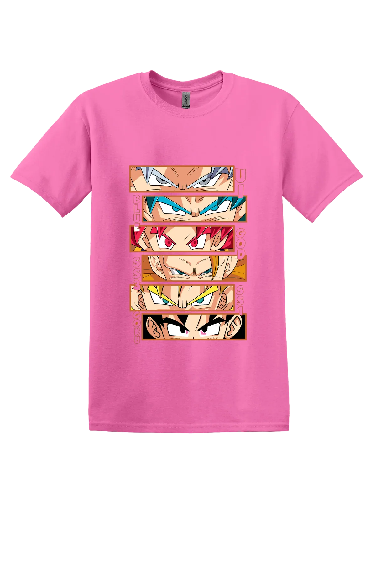 Dragon Ball Tee No. 63, Azalea, front print