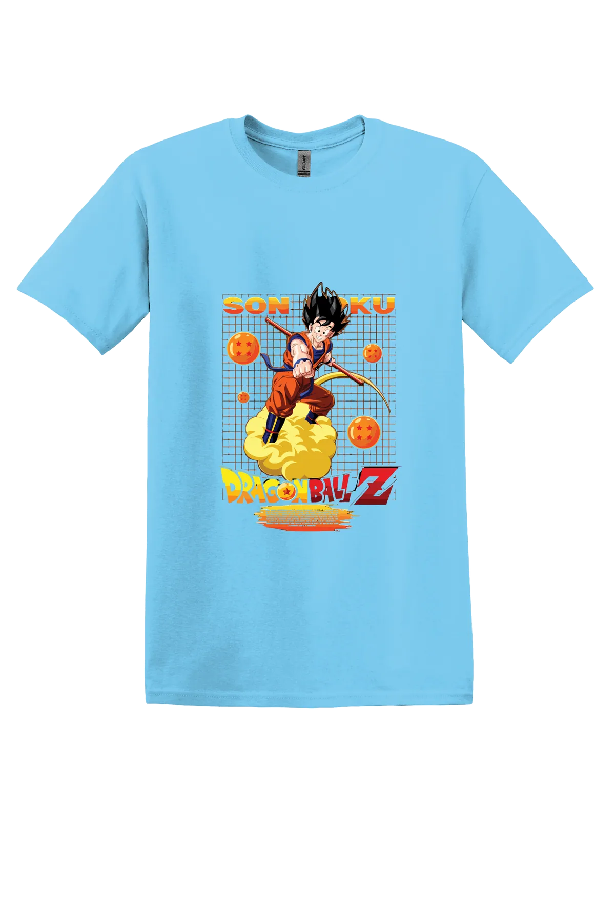 Dragon Ball Tee No. 7, Sky, front print