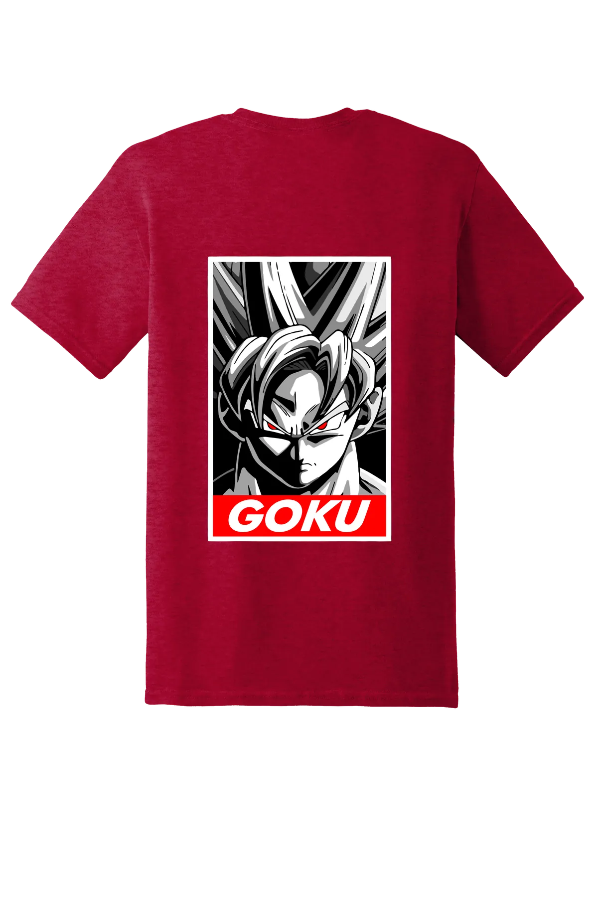 Dragon Ball Tee No. 71, Antique Cherry Red, back print