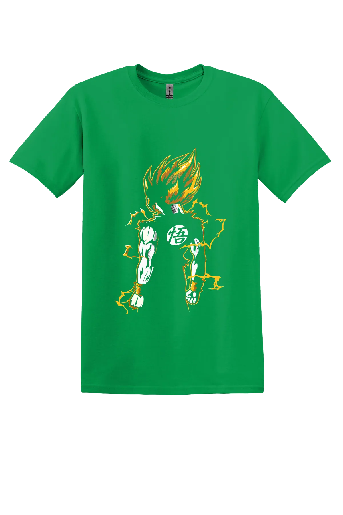 Dragon Ball Tee No. 73, Irish Green, front print