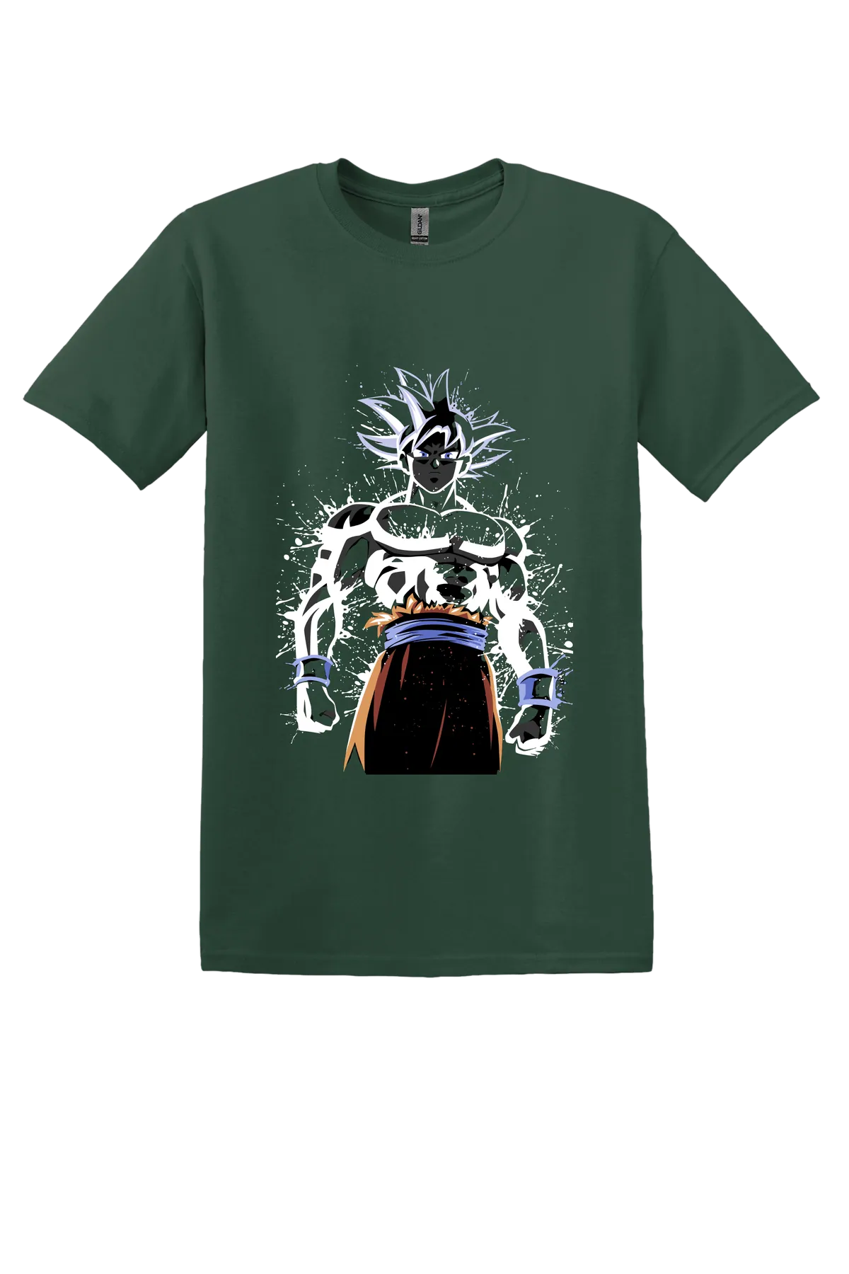 Dragon Ball Tee No. 76, Fan Dark Green, front print