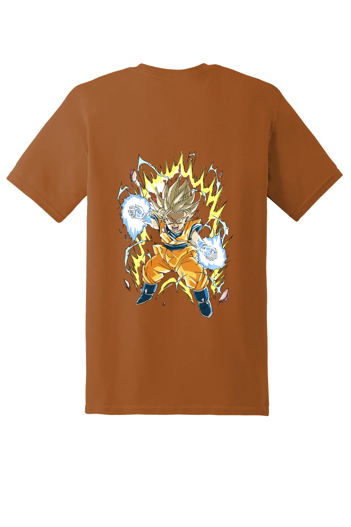 Dragon Ball Tee No. 81, Texas Orange, back print