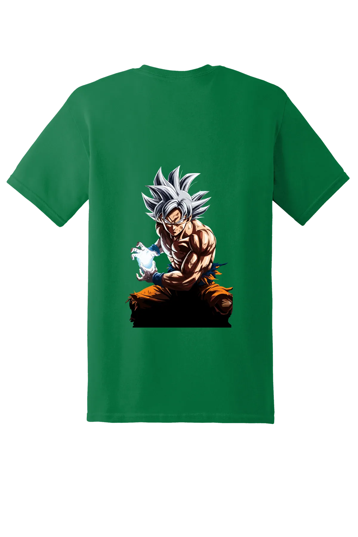 Dragon Ball Tee No. 86, Turf Green, back print