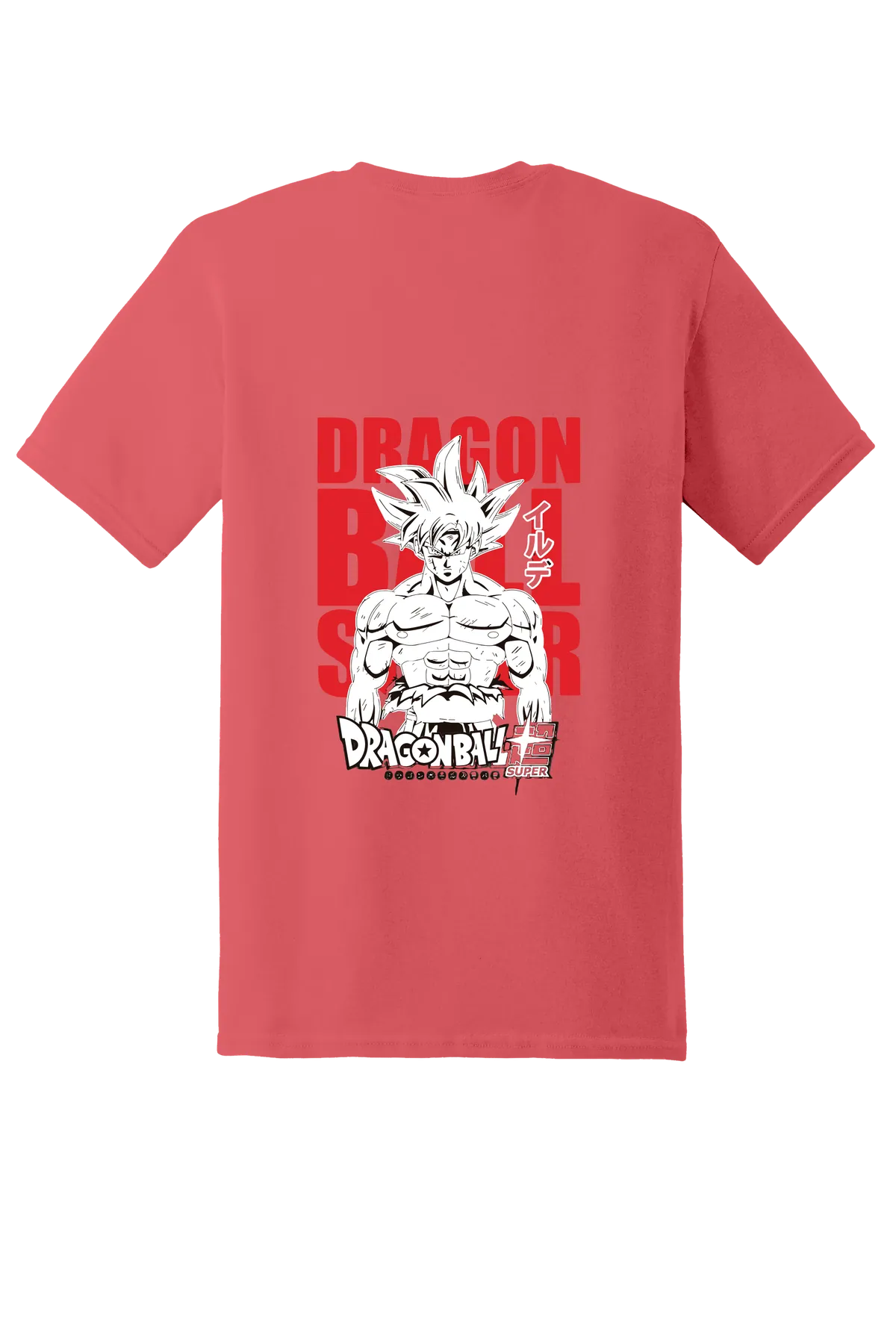 Dragon Ball Tee No. 88, Coral Silk, back print