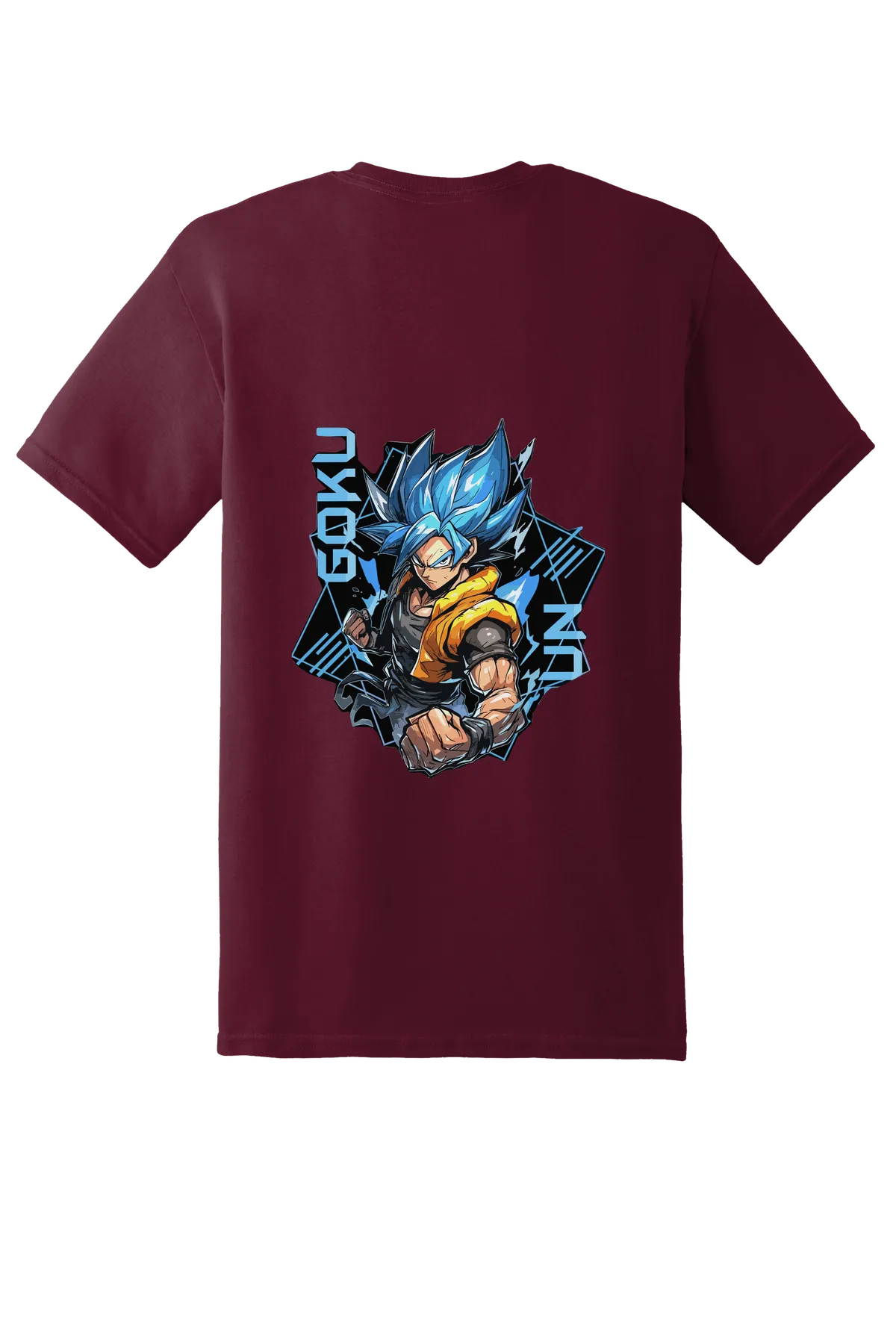 Dragon Ball Tee No. 89, Maroon, back print