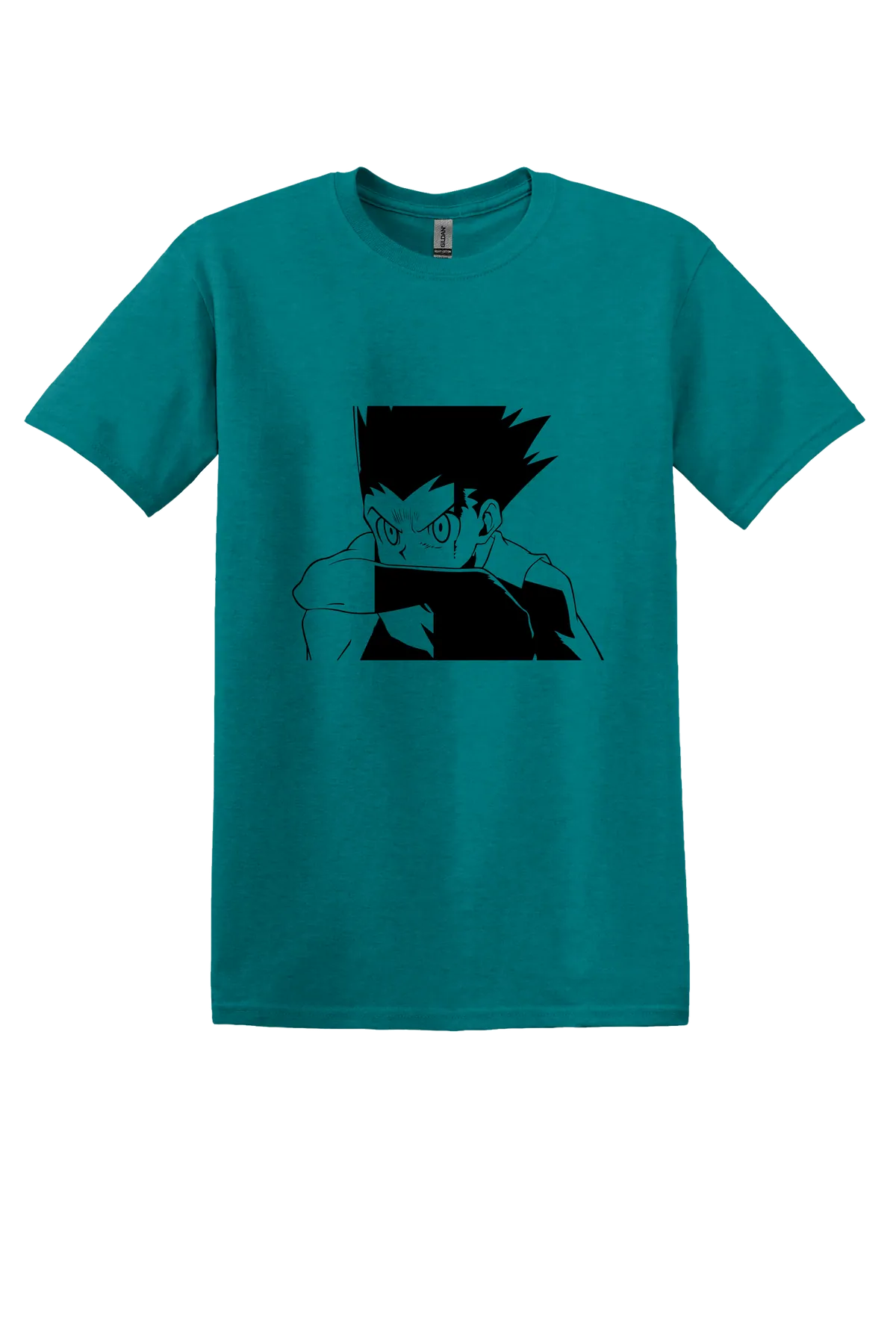 Hunter x Hunter 1-02 Tee, Antique Jade Dome, front print