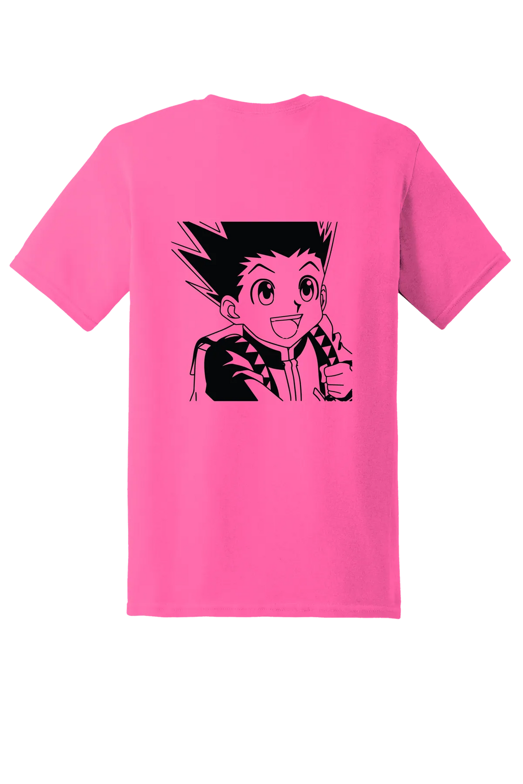 Hunter x Hunter 1-05 Tee, Safety Pink, back print