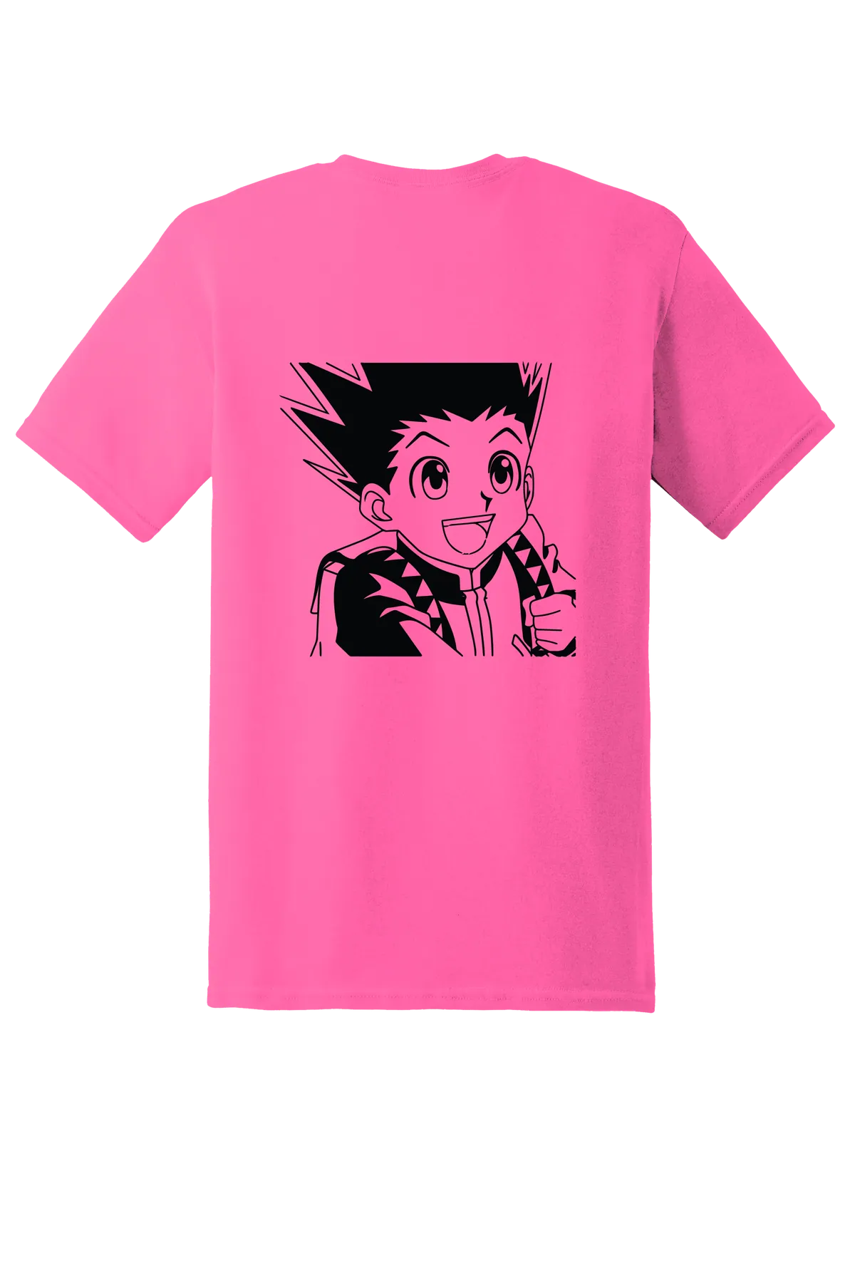 Hunter x Hunter 1-05 Tee, Safety Pink, back print