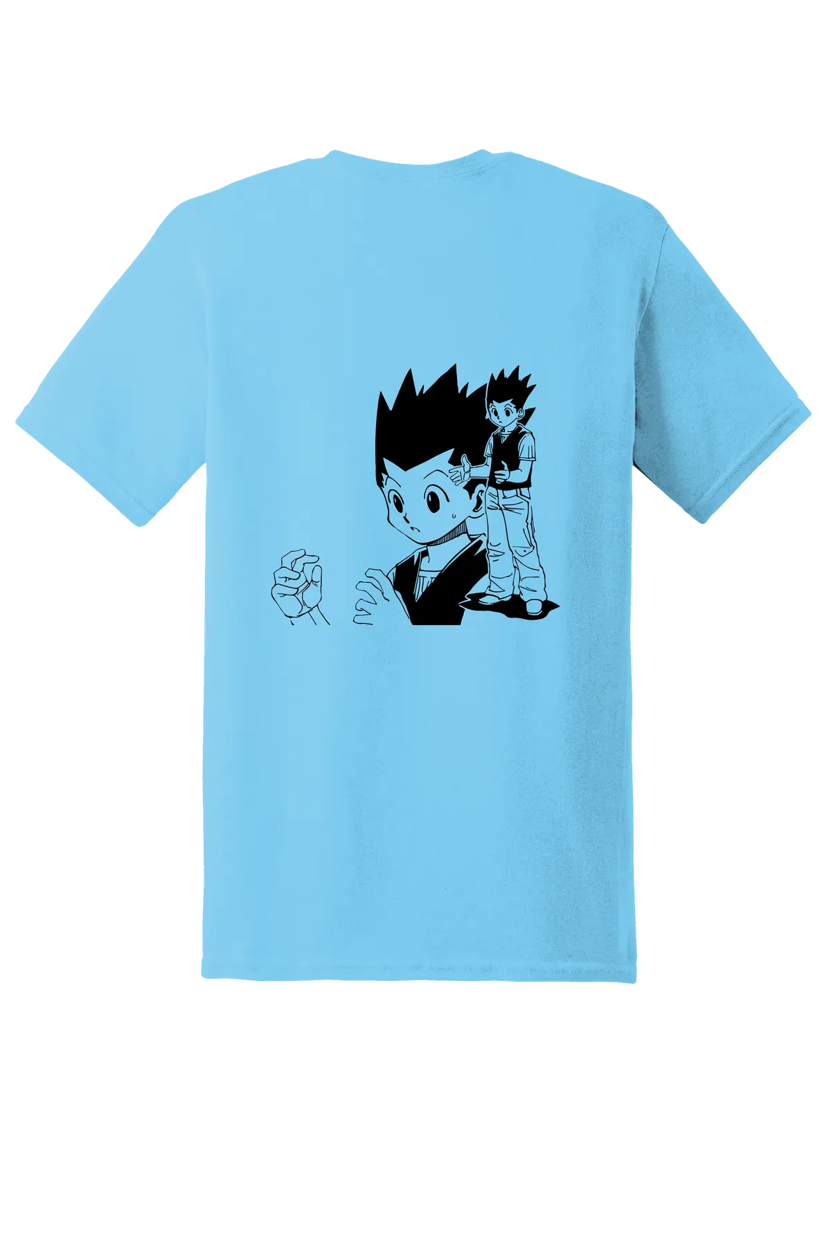Hunter x Hunter 1-12 Tee, Sky, back print