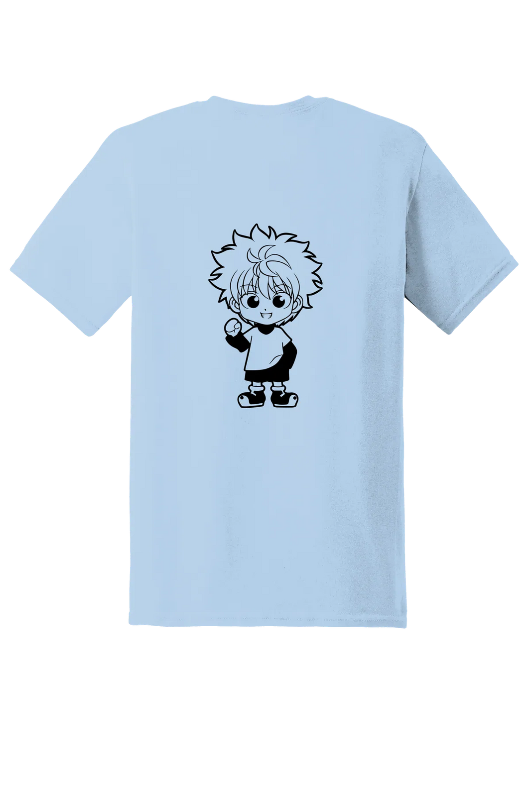 Hunter x Hunter 1-18 - Copy Tee, Light Blue, back print