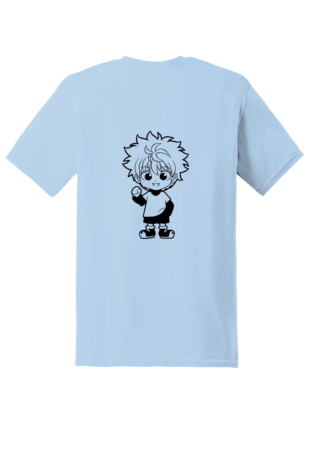 Hunter x Hunter 1-18 - Copy Tee, Light Blue, back print