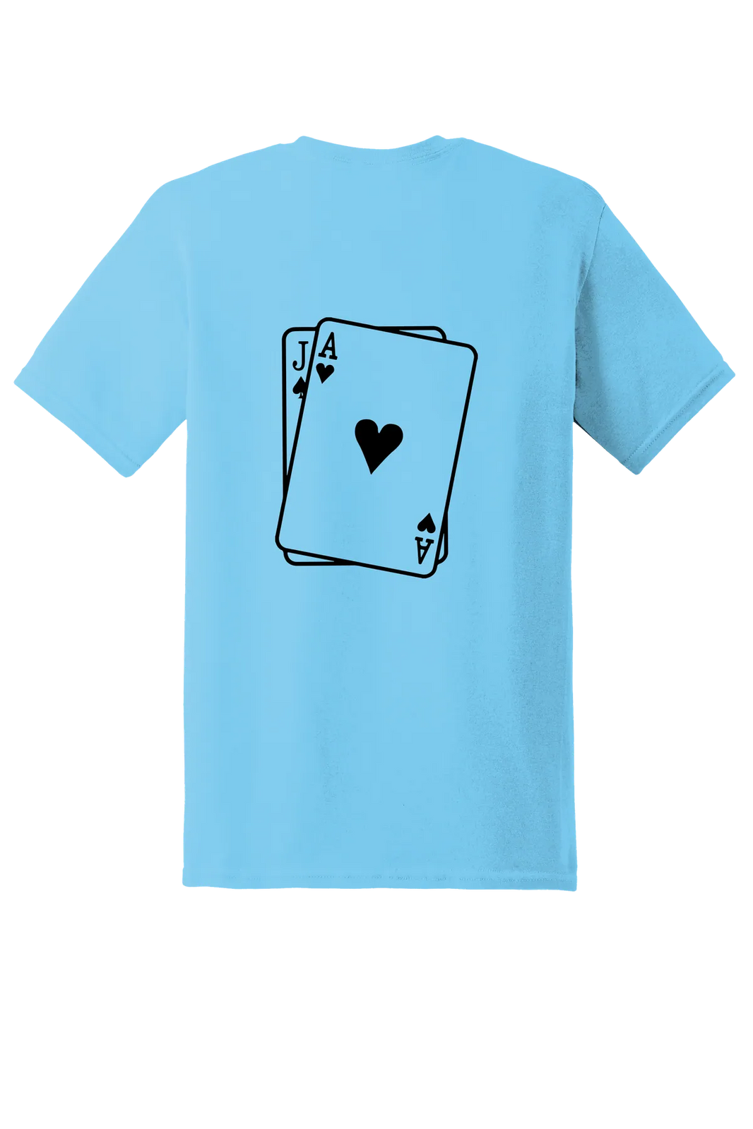 Hunter x Hunter 1-19 Tee, Sky, back print