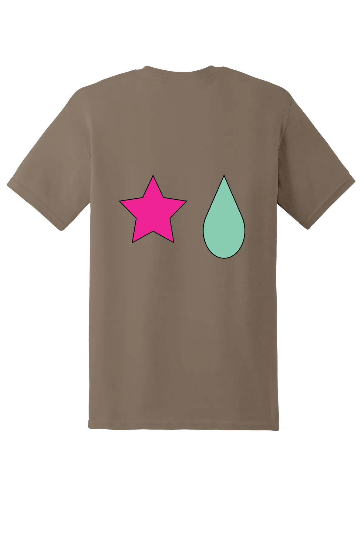 Hunter x Hunter 1-23 - Copy Tee, Brown Savana, back print