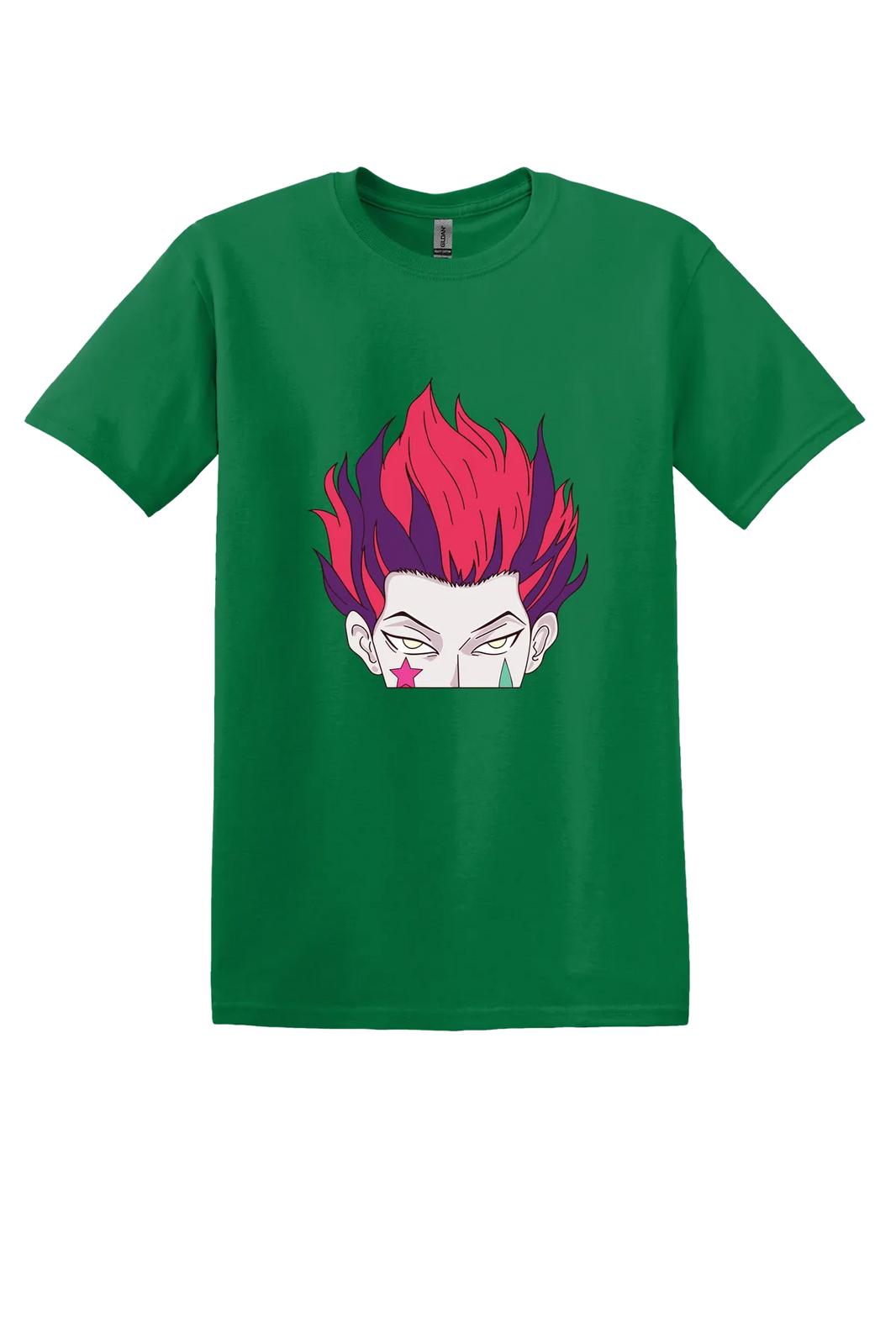 Hunter x Hunter 1-24 Tee, Turf Green, front print