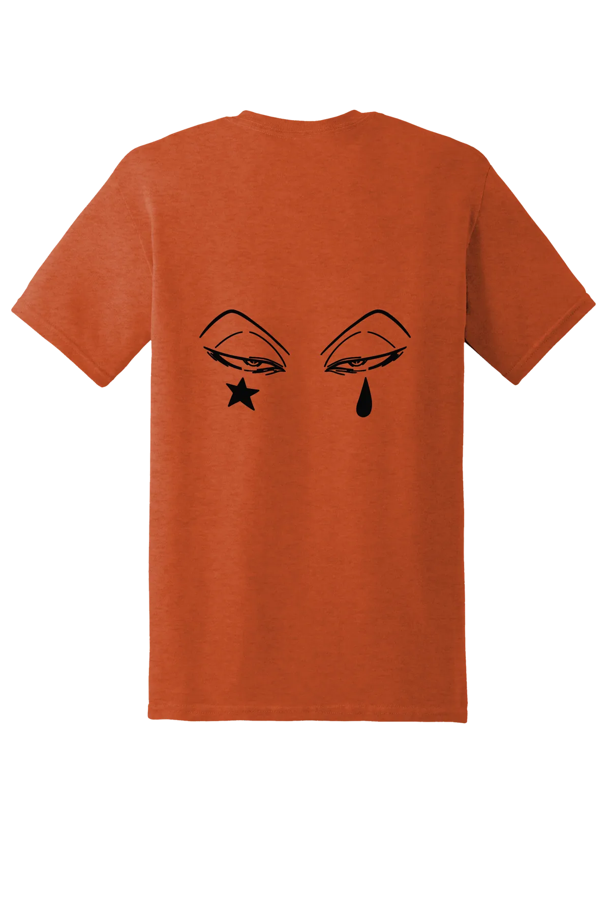 Hunter x Hunter 1-26 - Copy Tee, Antique Orange, back print