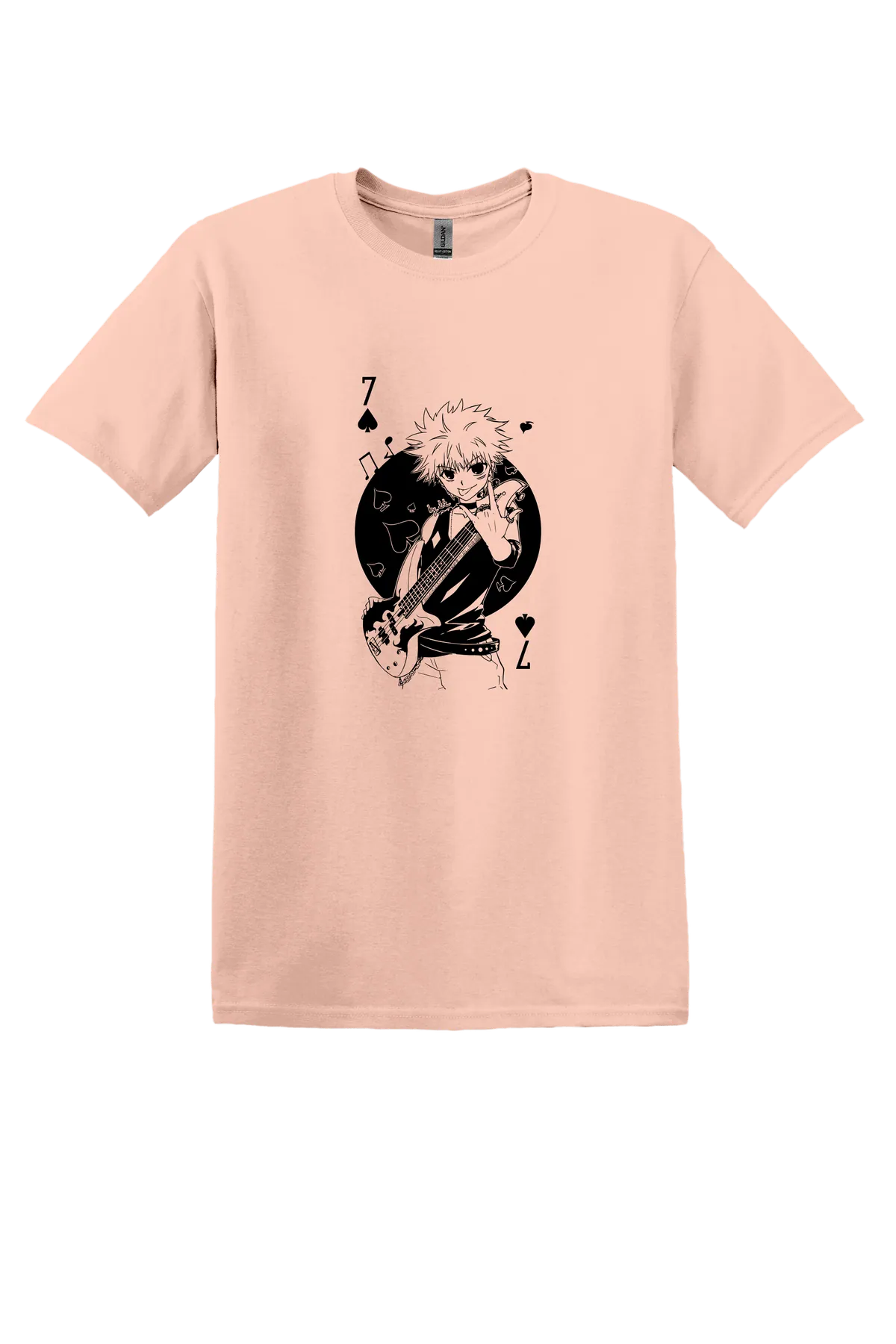 Hunter x Hunter 1-28 - Copy Tee, Dusty Rose, front print
