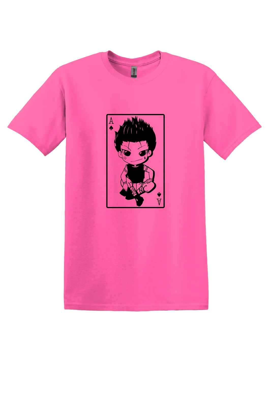 Hunter x Hunter 1-30 - Copy Tee, Safety Pink, front print