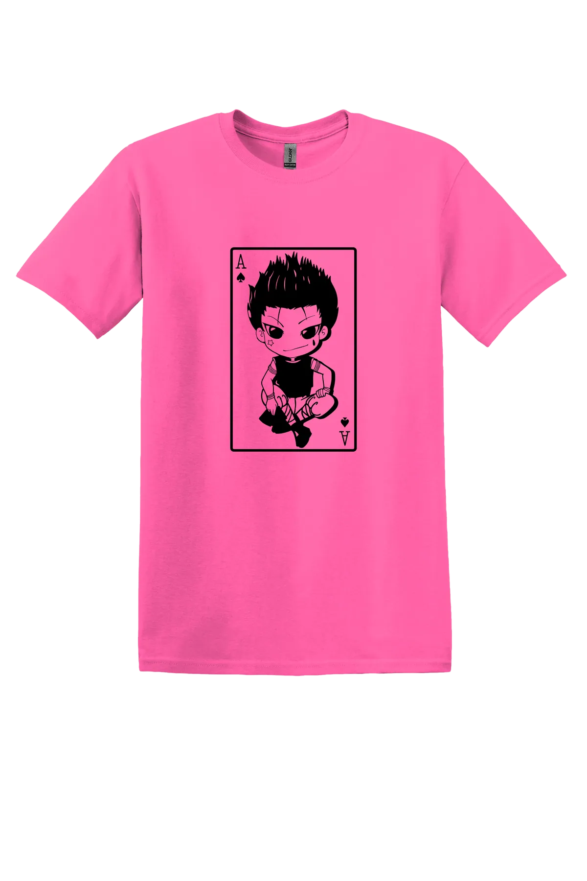 Hunter x Hunter 1-30 - Copy Tee, Safety Pink, front print